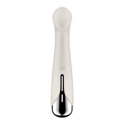 Spinning G-Spot 1 - Rotating G-Spot Vibrator - Beige Weiß - 3
