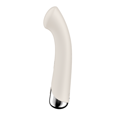 Spinning G-Spot 1 - Rotating G-Spot Vibrator - Beige Weiß - 4