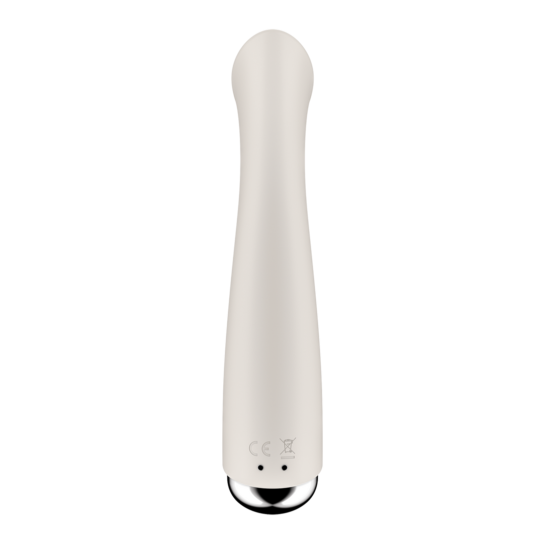 Spinning G-Spot 1 - Rotating G-Spot Vibrator - Beige Weiß - 1
