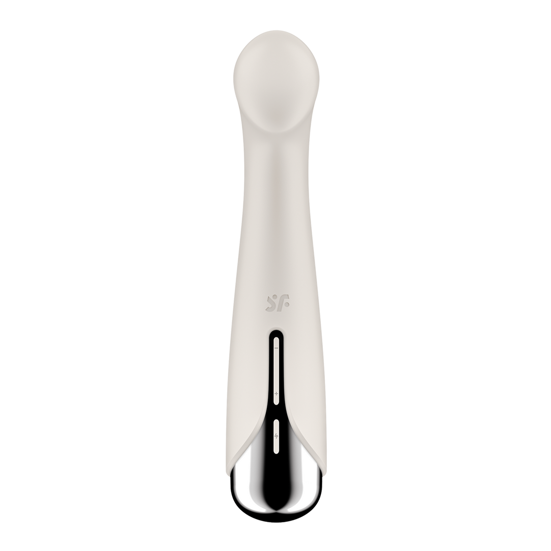 Spinning G-Spot 1 - Rotating G-Spot Vibrator - Beige Weiß - 2