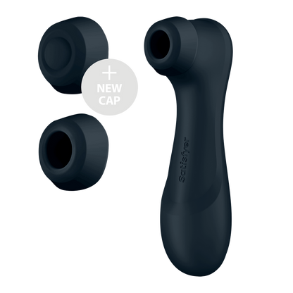 Pro 2 Generatie 3 - Double Air Pulse Vibrator - Liquid Air en Connect App - Zwart Schwarz - 1
