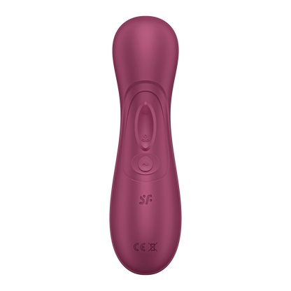 Pro 2 Generatie 3 - Double Air Pulse Vibrator - Liquid Air - Wijnrood Violett - 2
