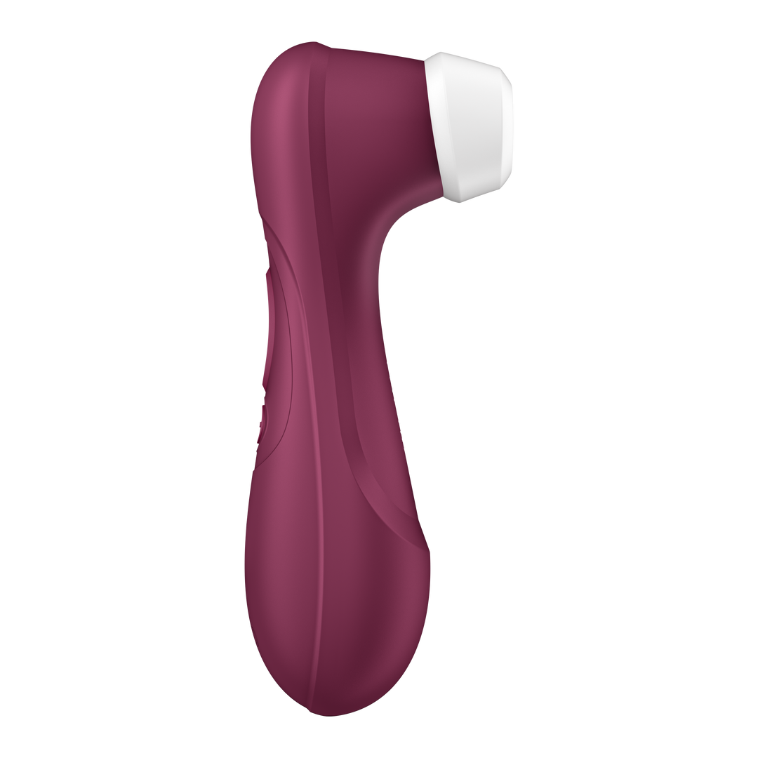 Pro 2 Generatie 3 - Double Air Pulse Vibrator - Liquid Air - Wijnrood Violett - 3