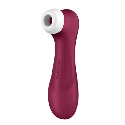 Pro 2 Generatie 3 - Double Air Pulse Vibrator - Liquid Air - Wijnrood Violett - 1