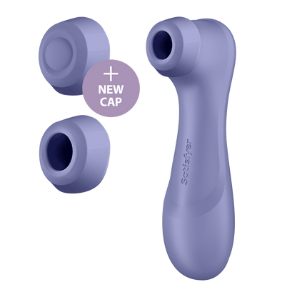 Pro 2 Generatie 3 - Double Air Pulse Vibrator - Liquid Air - Lila Violett - 3