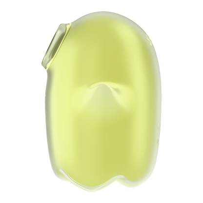 Glowing Ghost - Glow in the Dark - Dubbele Air Pulse Vibrator - Geel Gelb - 2