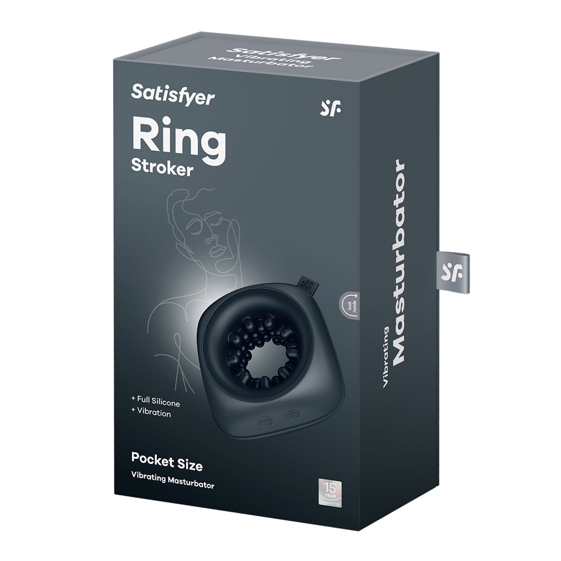 Ring Stroker - Zwart Schwarz - 4