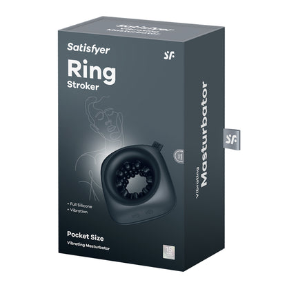 Ring Stroker - Zwart Schwarz - 4