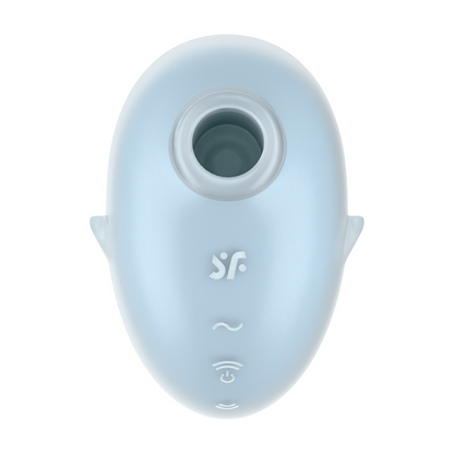 Cutie Ghost - Air Pulse Vibrator - Blauw Blau - 4