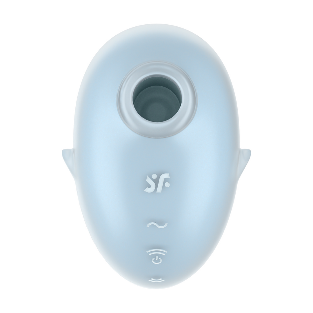 Cutie Ghost - Air Pulse Vibrator - Blauw Blau - 4