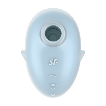 Cutie Ghost - Air Pulse Vibrator - Blauw Blau - 4