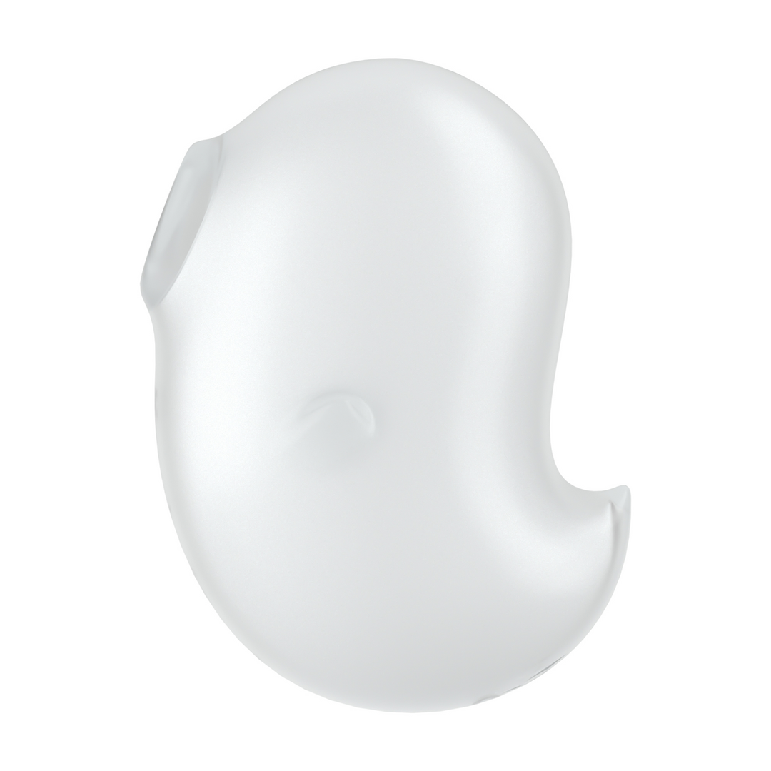 Cutie Ghost - Air Pulse Vibrator - Wit Weiß - 0