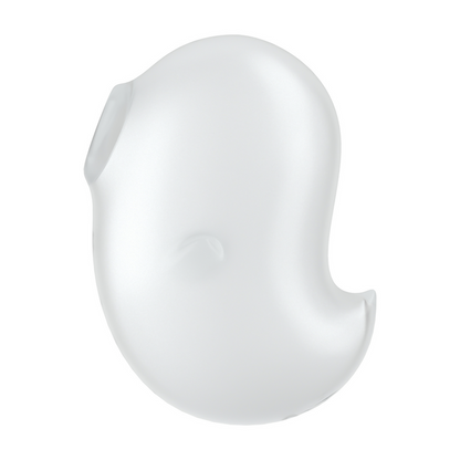 Cutie Ghost - Air Pulse Vibrator - Wit Weiß - 0