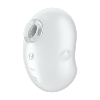 Cutie Ghost - Air Pulse Vibrator - Wit Weiß - 5