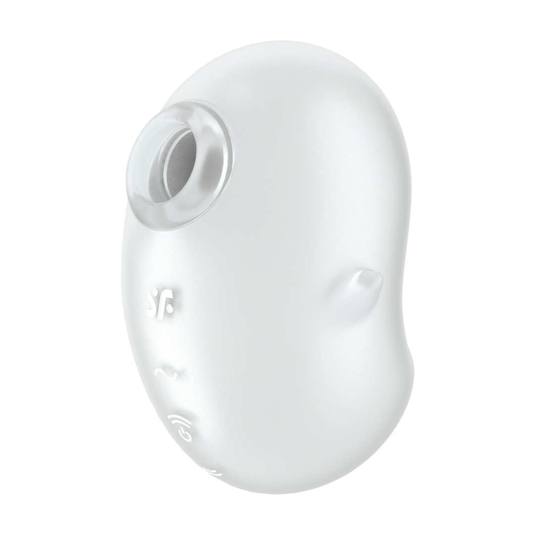 Cutie Ghost - Air Pulse Vibrator - Wit Weiß - 3