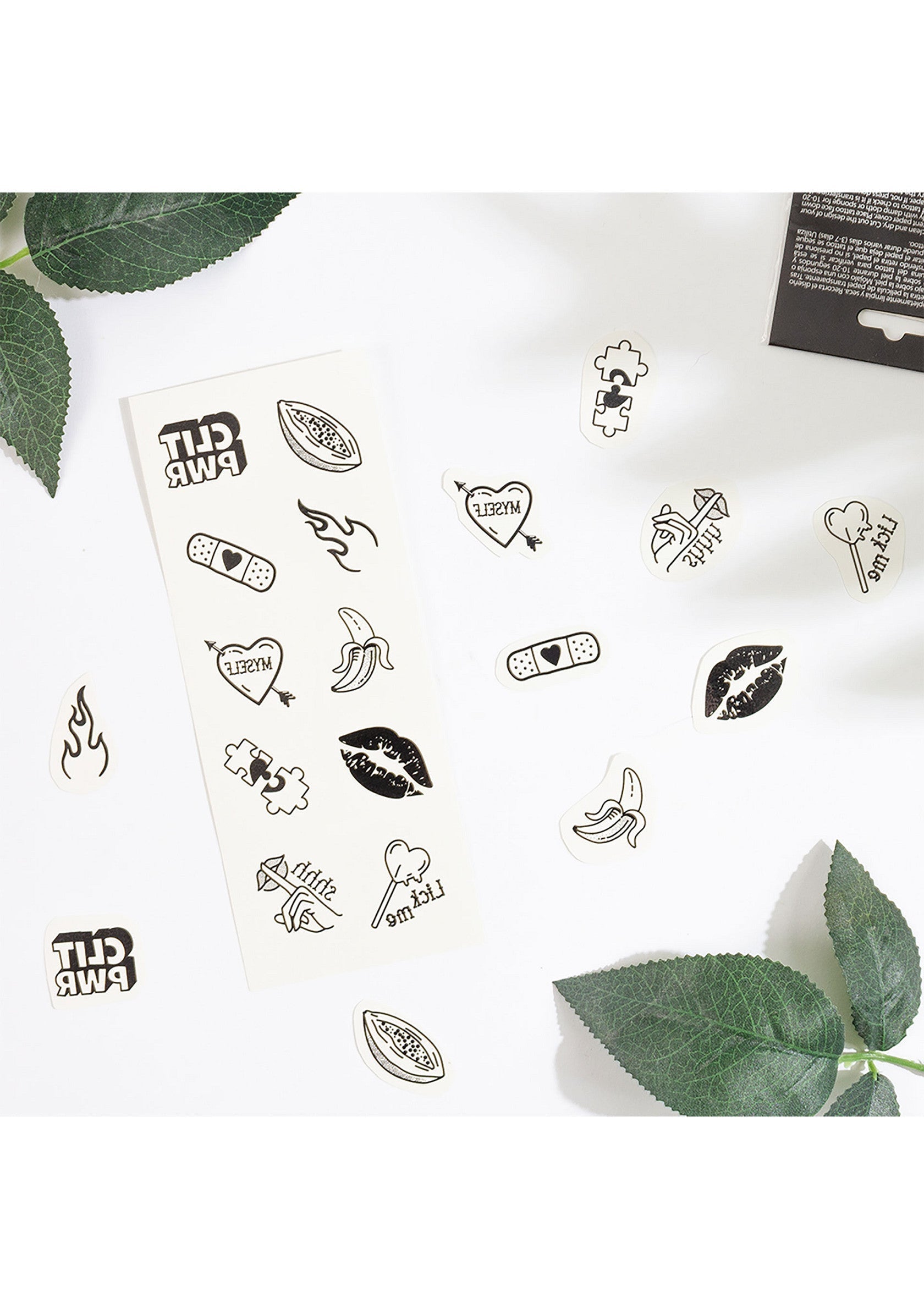 Candy Chic Temporary Tattoo BLACK - 4