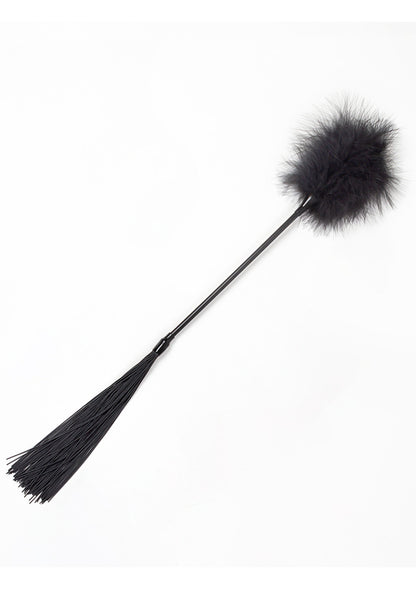 Secret Play Feather Tickler & Whip BLACK - 3
