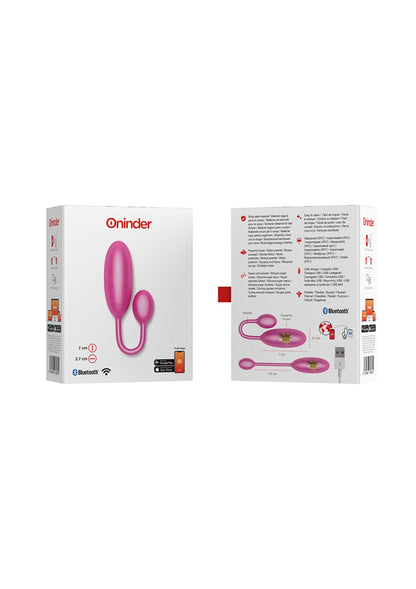 Denver Vibrating Egg + App PINK - 3
