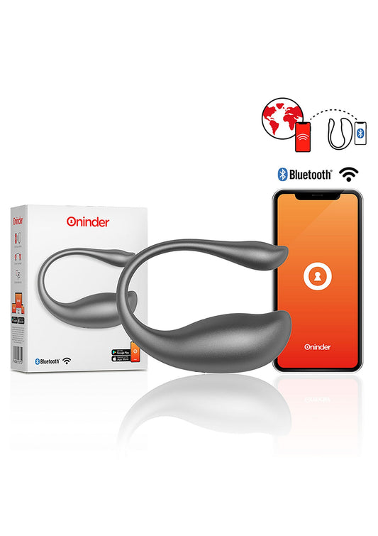 Oninder Nairobi Vibrating Egg + App - Black