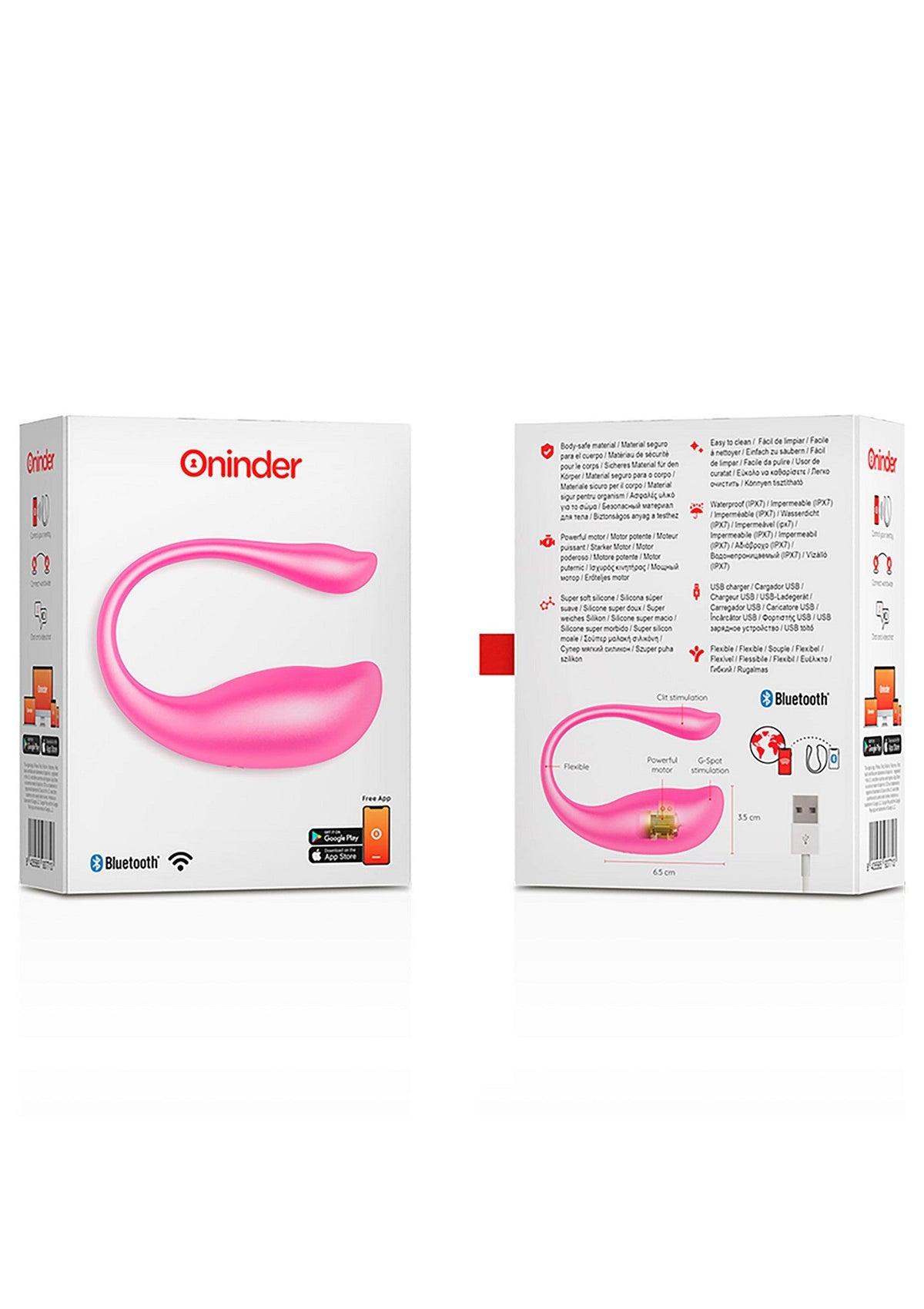 Nairobi Vibrating Egg + App PINK - 2