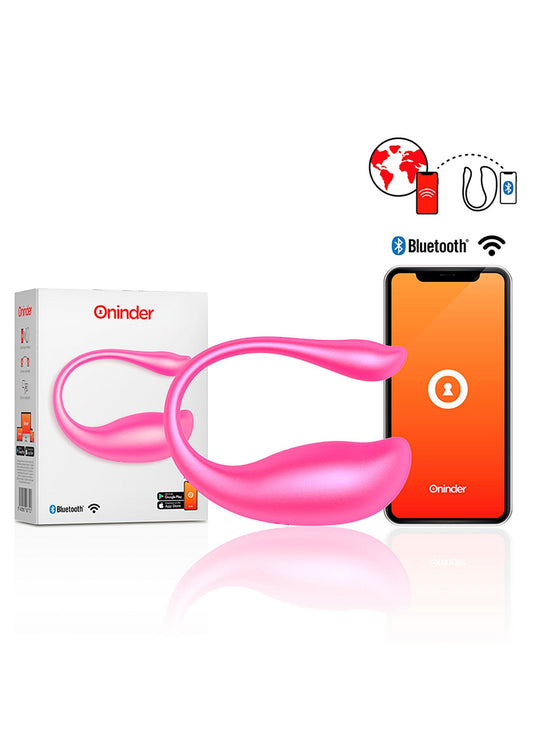 Oninder Nairobi Vibrating Egg + App - Pink