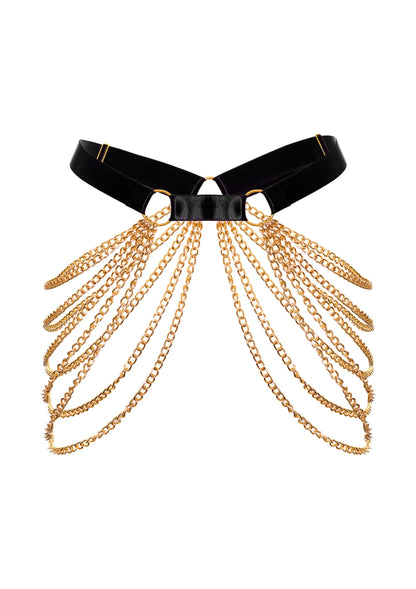 Kinky Diva Luxury Chain Belt BLACK O/S - 7