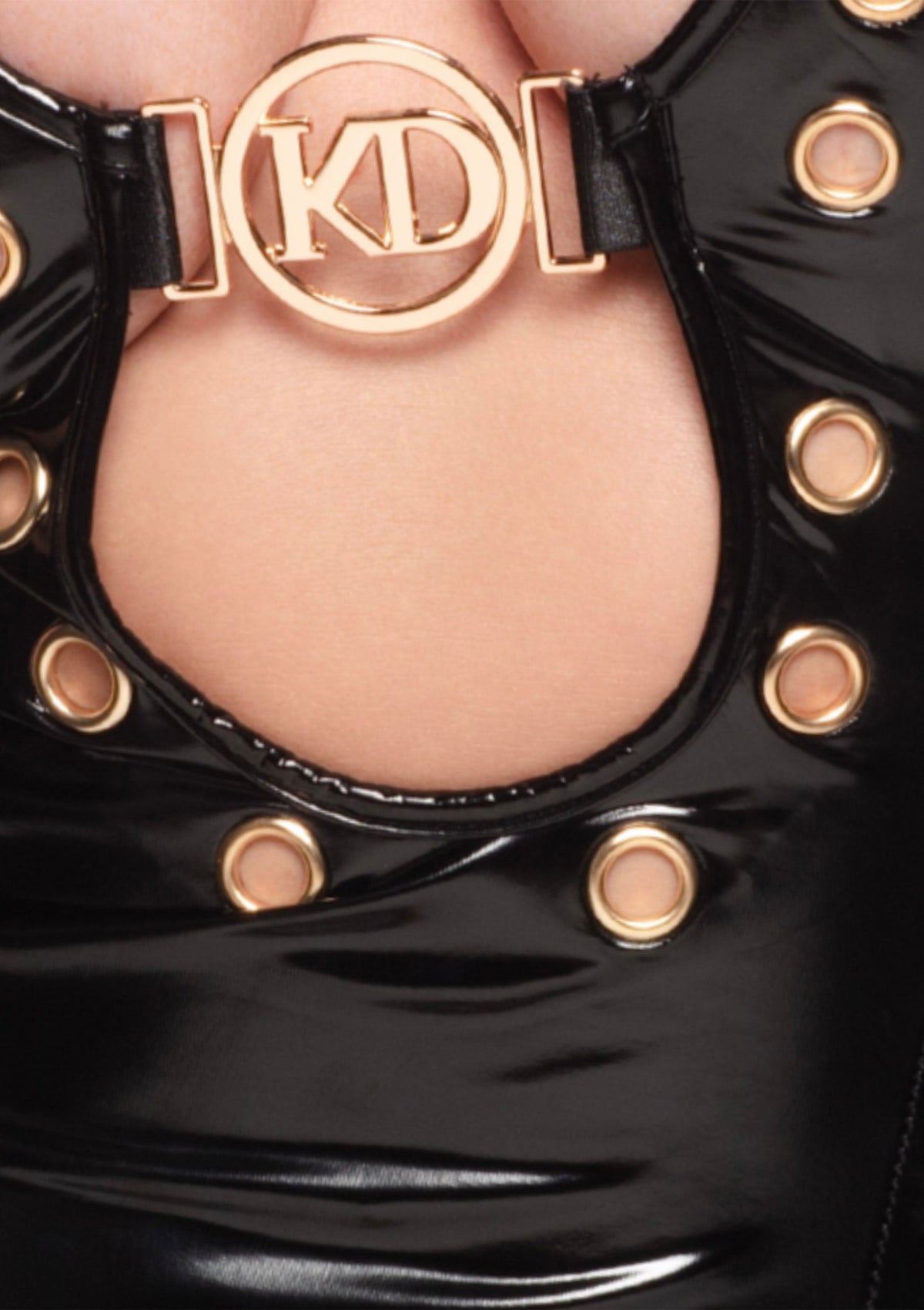 Candy Cleavage Dress BLACK L/XL - 3