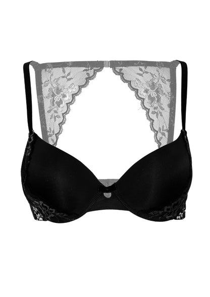 Daring Intimates Mix & Match Push-up bra with lace racerback BLACK 75B - 5
