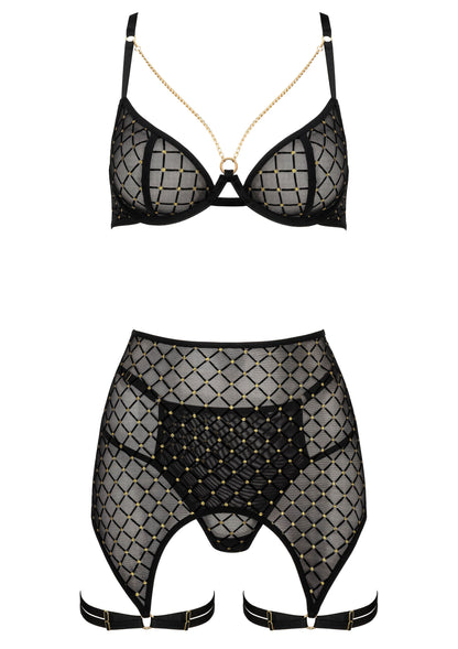 3 Pcs Set THP101 BLACK L/XL - 2