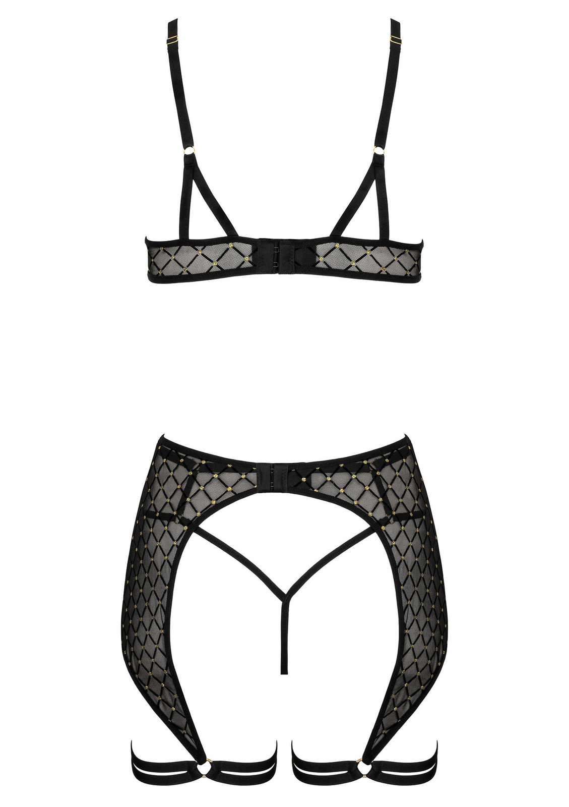 3 Pcs Set THP101 BLACK L/XL - 1