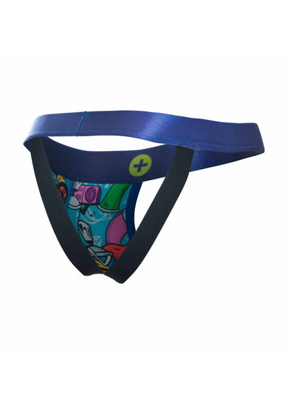 MaleBasics Hipster Jockstrap MULTICOLOR S - 1