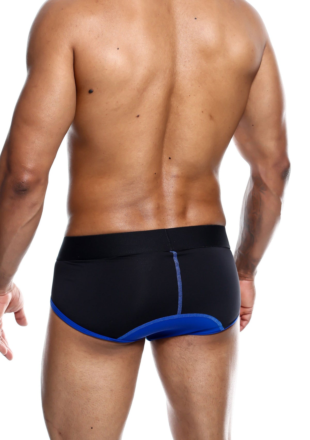 MaleBasics Neon Brief BLUE S - 2