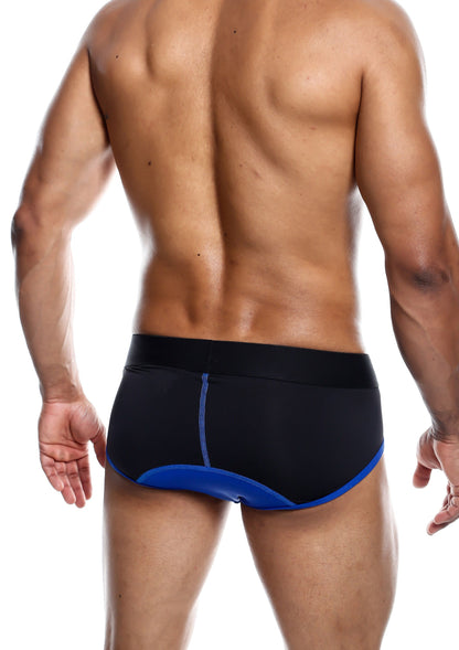 MaleBasics Neon Brief BLUE S - 7