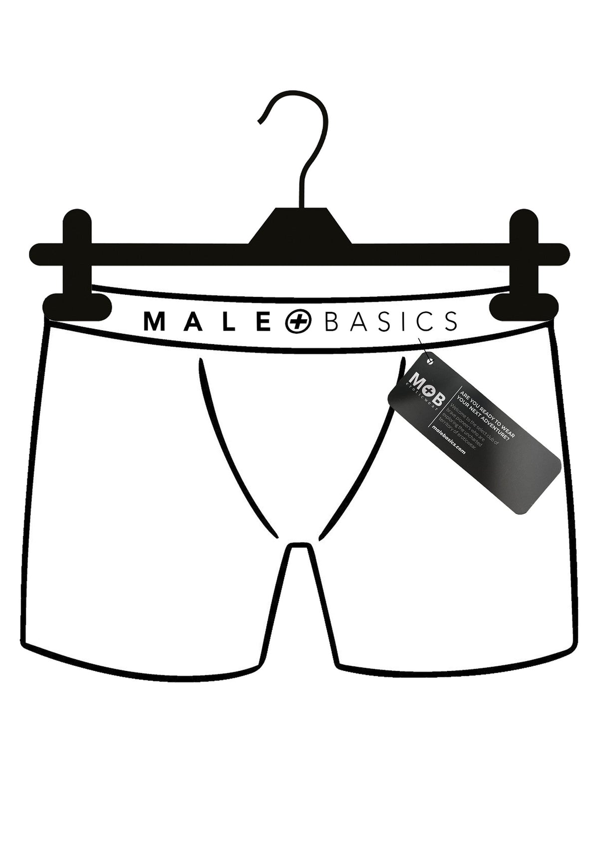 MaleBasics Neon Brief YELLOW S - 1