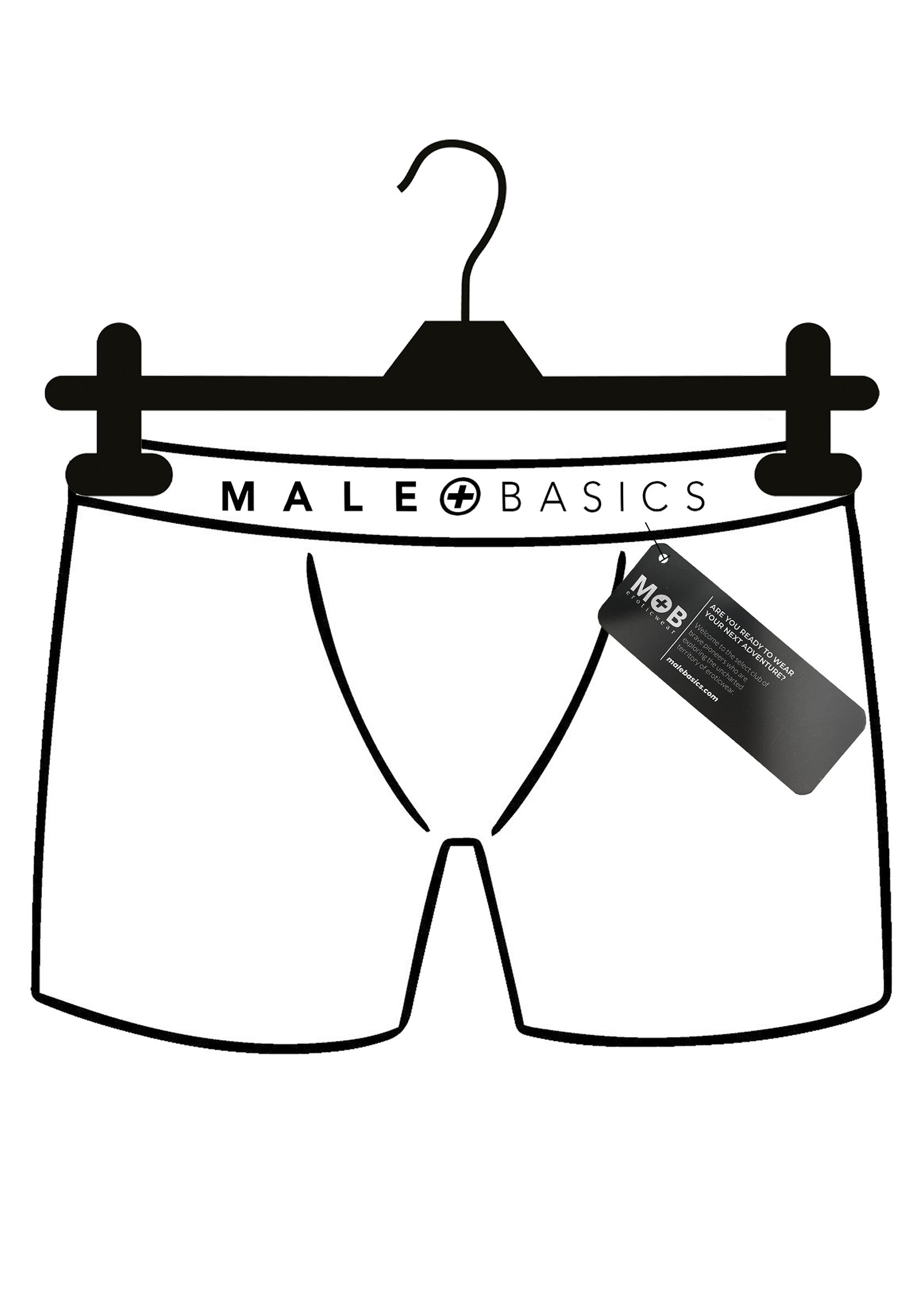 MaleBasics Neon Jock BLUE S - 5