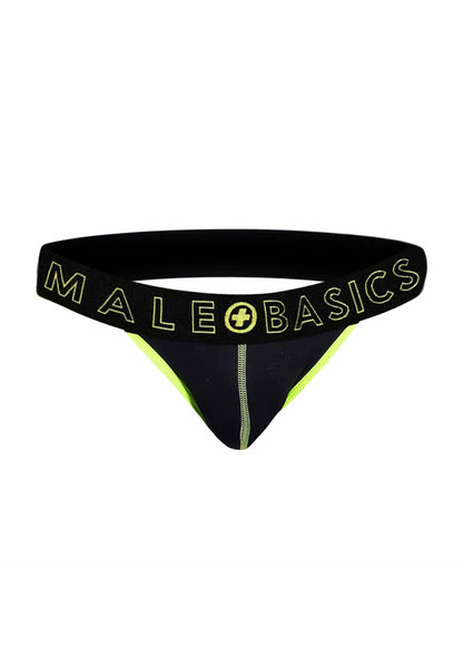 MaleBasics Neon Jock YELLOW S - 4