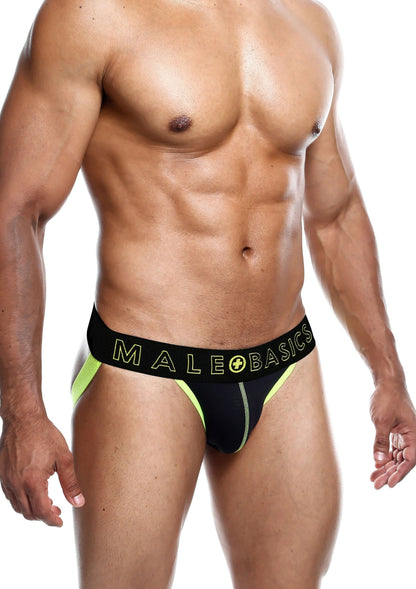 MaleBasics Neon Jock YELLOW S - 0