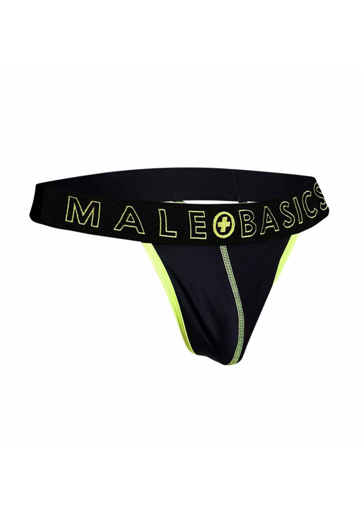 MaleBasics Neon Thong YELLOW S - 2