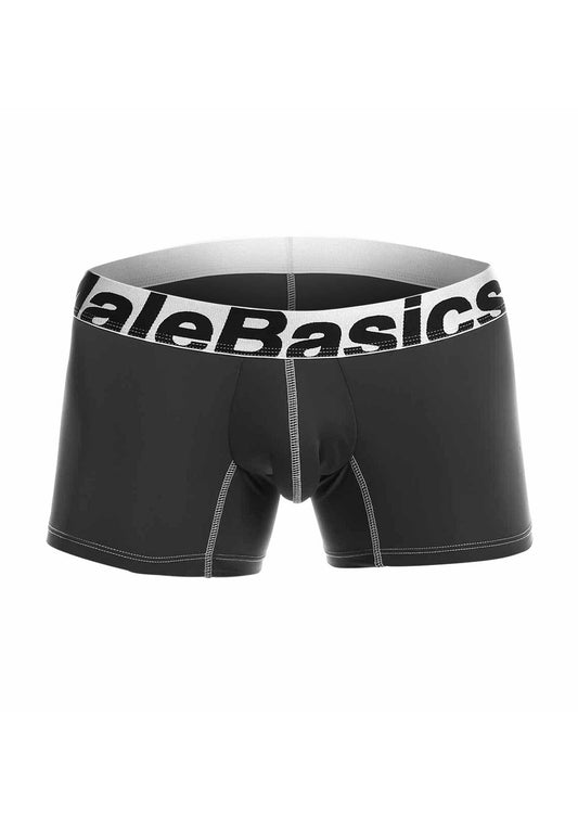 MaleBasics Microfiber Boxer Briefs - Black
