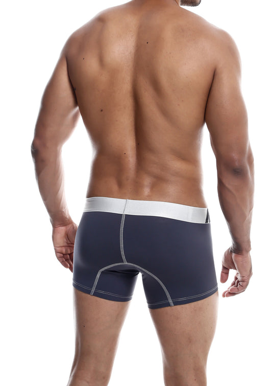MaleBasics Microfiber Boxer Briefs - Gray