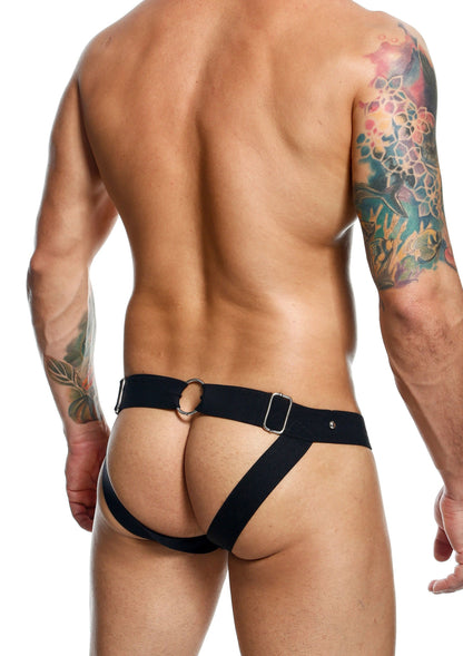 DNGEON Peakaboo Jock BLACK O/S - 1