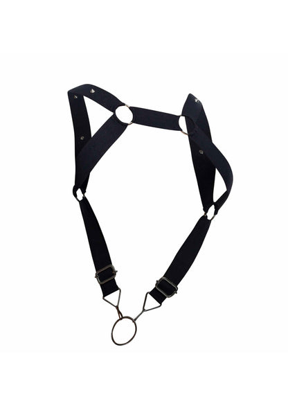 DNGEON Straight Back Harness BLACK O/S - 4