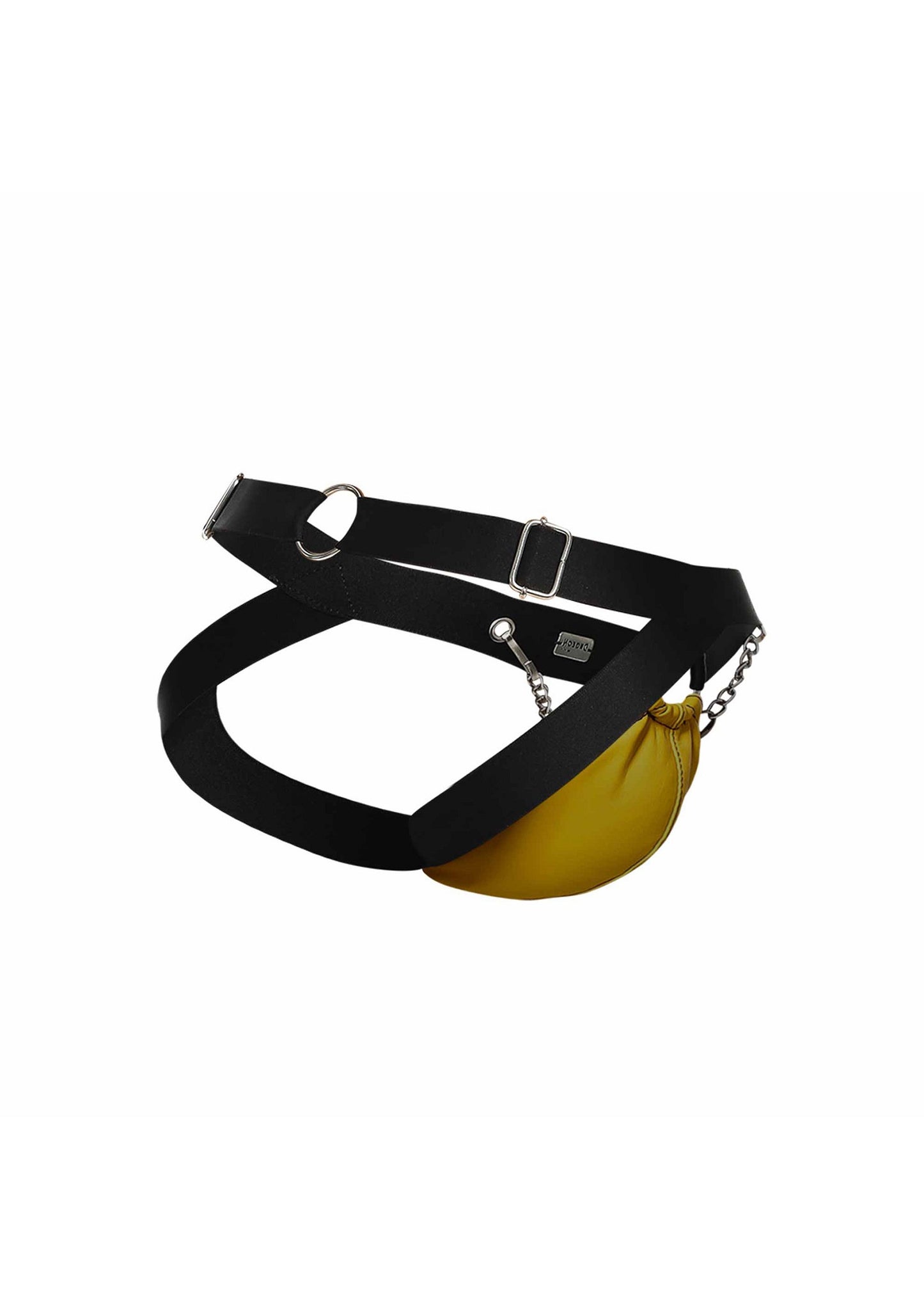 MOB Eroticwear Dngeon Chain Jockstrap YELLOW O/S - 0