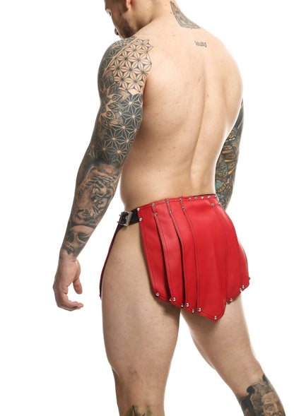DNGEON Roman Skirt RED O/S - 2