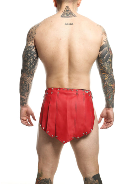 DNGEON Roman Skirt RED O/S - 3