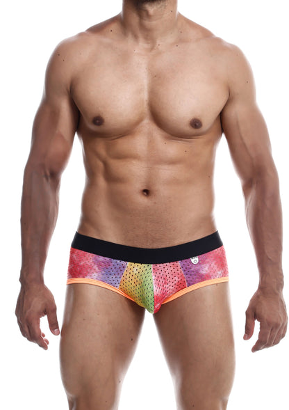 MOB Eroticwear Aero Brief ORANGE S - 3