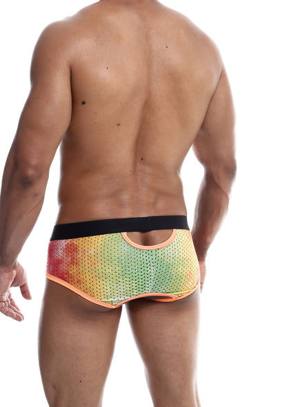 MOB Eroticwear Aero Brief ORANGE S - 6