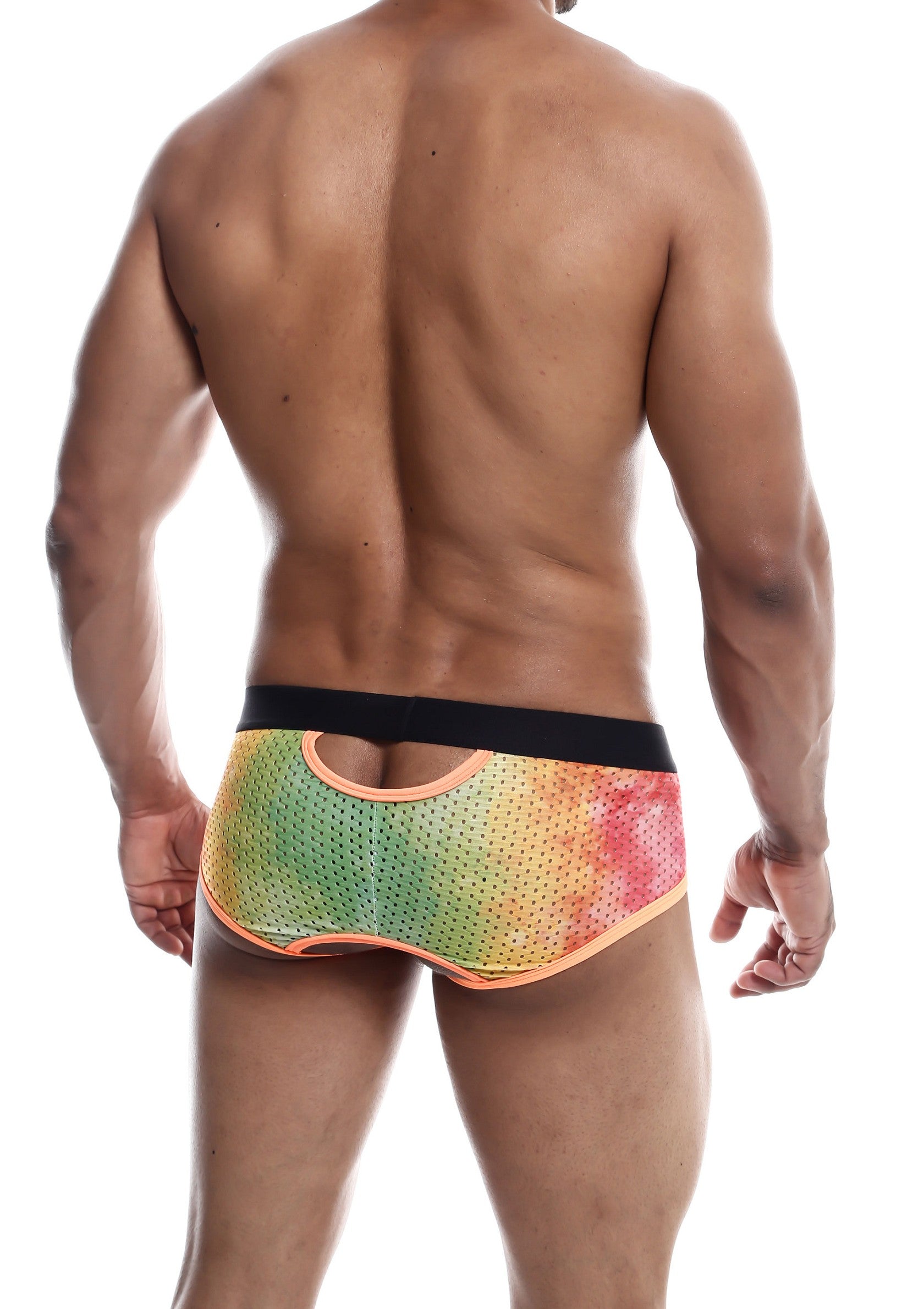 MOB Eroticwear Aero Brief ORANGE S - 7