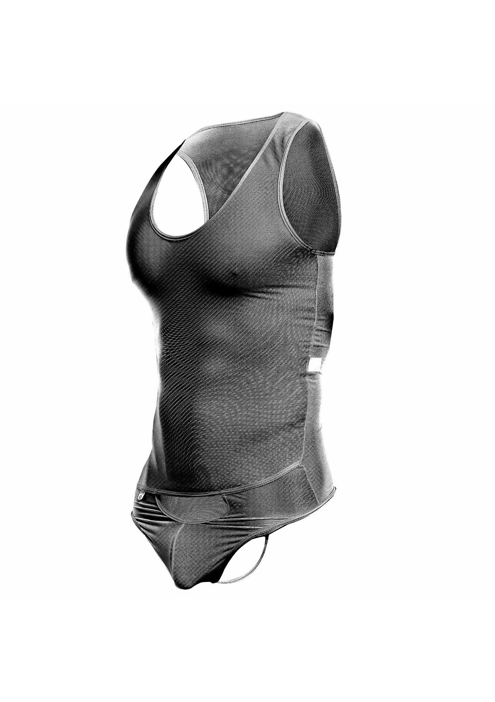 MOB Eroticwear Sexy Sheer Body BLACK S/M - 2