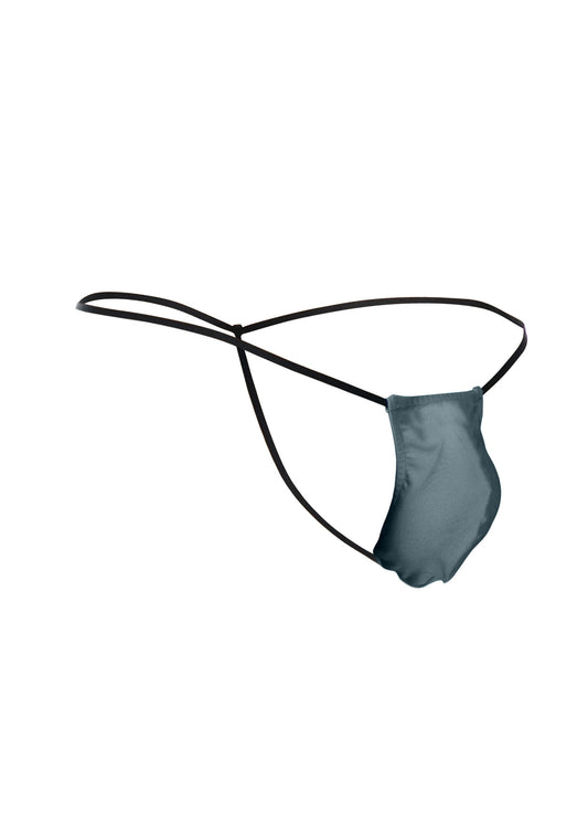Justin+Simon Classic G-String Bulge - Gray